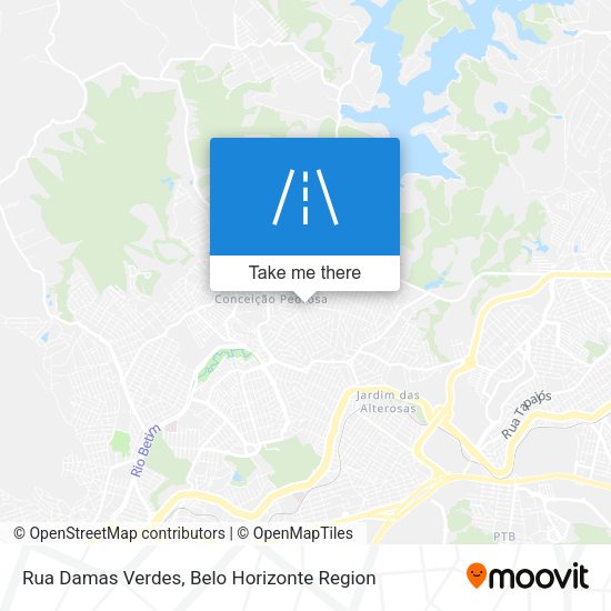 Rua Damas Verdes map