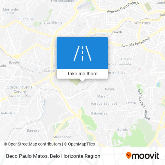 Mapa Beco Paulo Matos