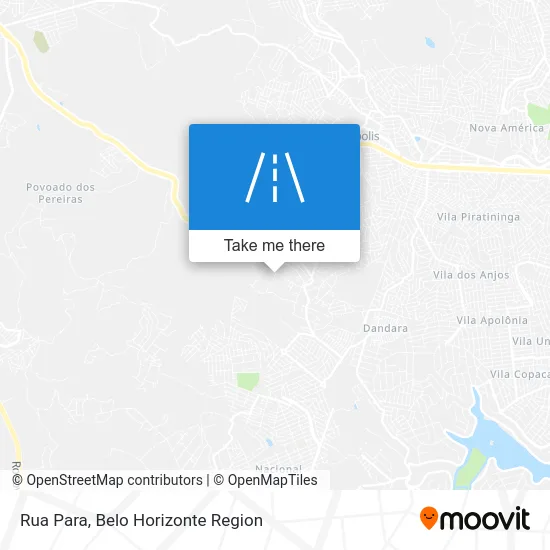 Rua Para map