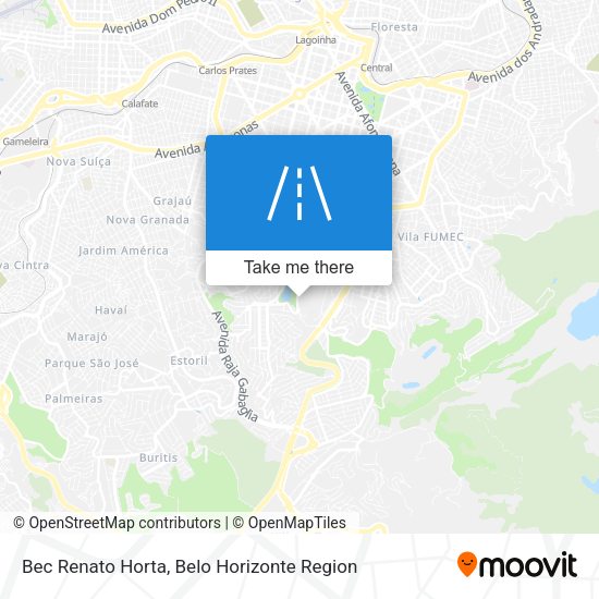 Bec Renato Horta map