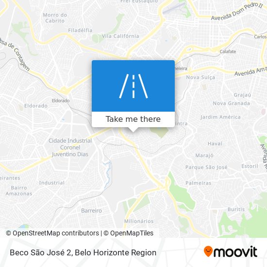 Beco São José 2 map