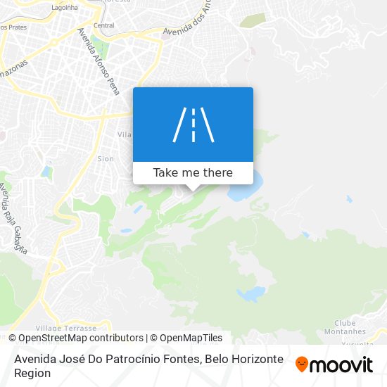 Avenida José Do Patrocínio Fontes map