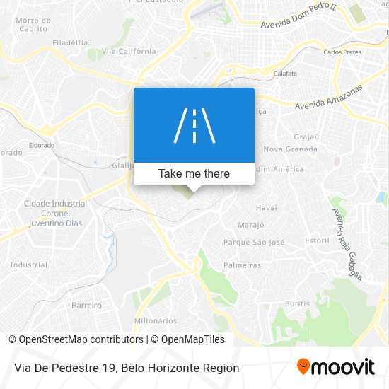 Via De Pedestre 19 map