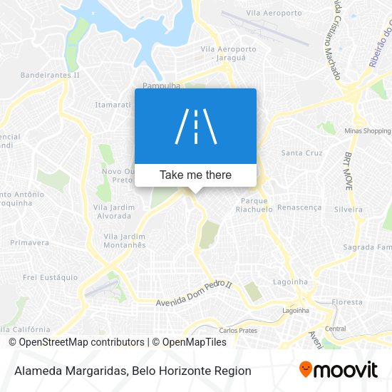 Alameda Margaridas map