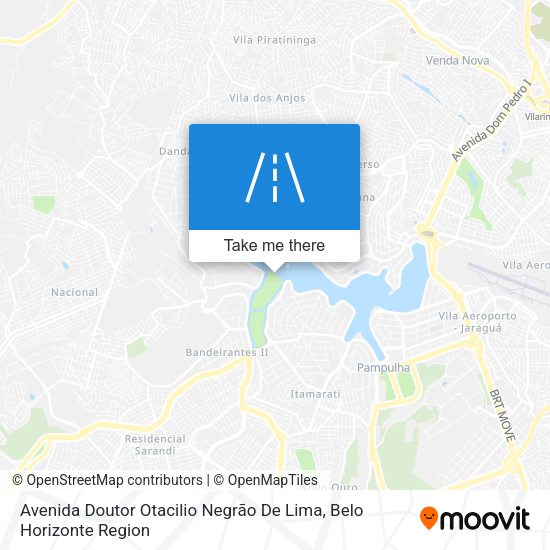 Avenida Doutor Otacilio Negrão De Lima map