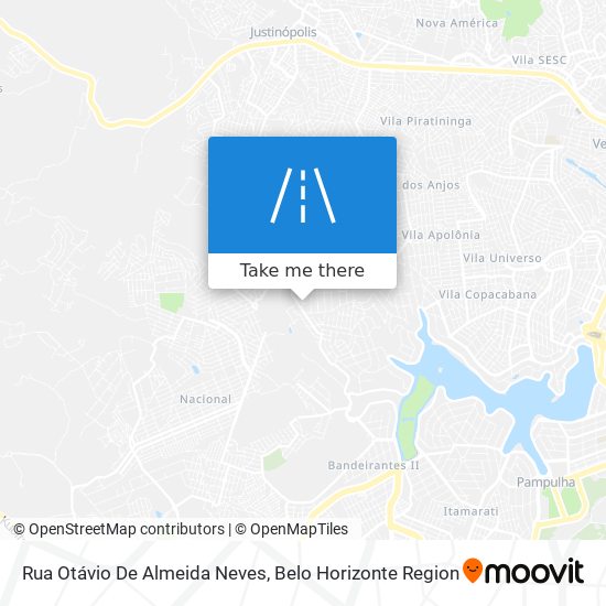 Rua Otávio De Almeida Neves map