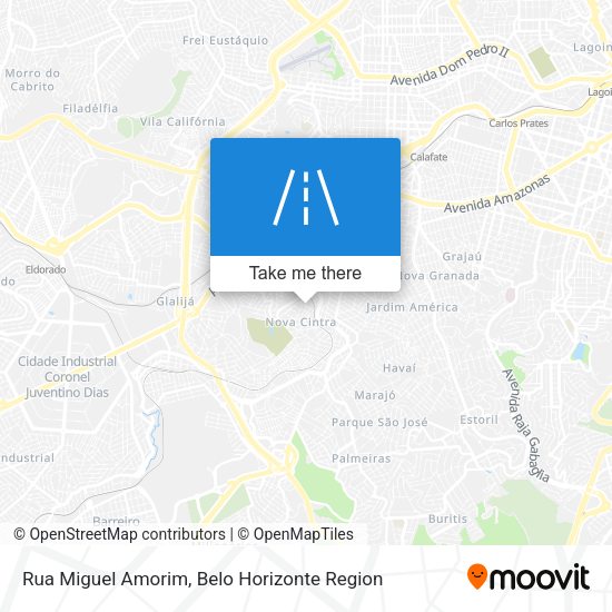 Rua Miguel Amorim map