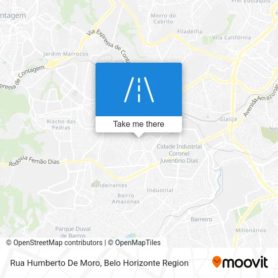 Rua Humberto De Moro map