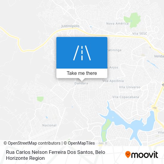 Rua Carlos Nelson Ferreira Dos Santos map