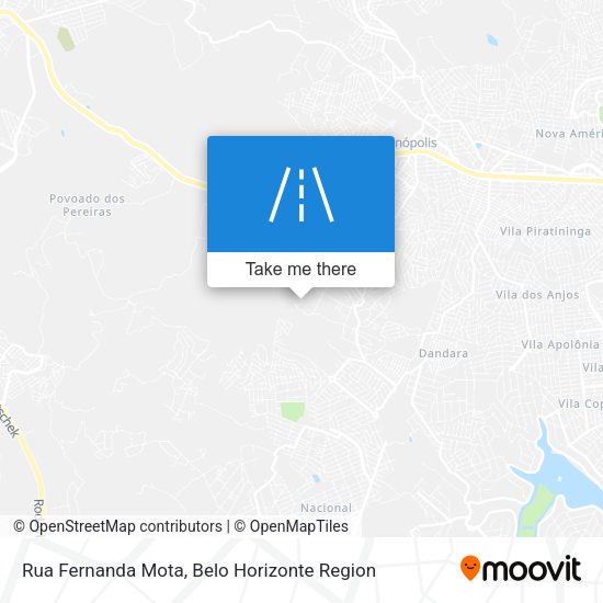 Rua Fernanda Mota map