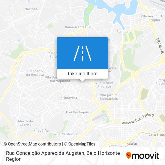 Rua Conceição Aparecida Augsten map