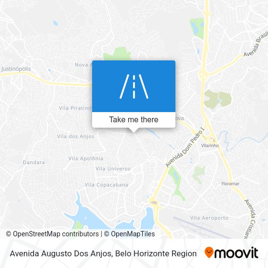 Avenida Augusto Dos Anjos map