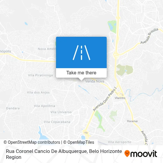 Rua Coronel Cancio De Albuquerque map