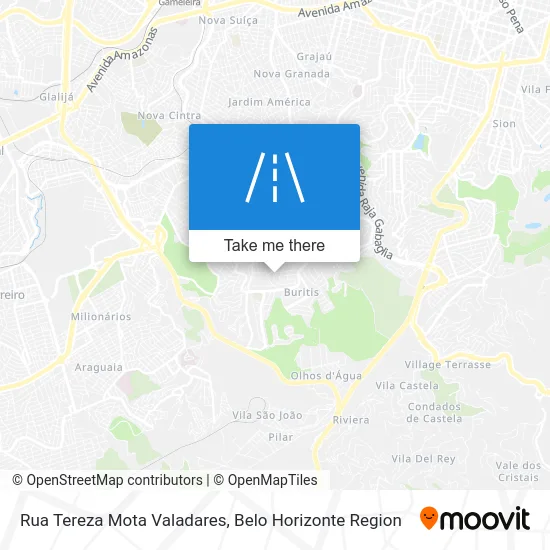 Rua Tereza Mota Valadares map