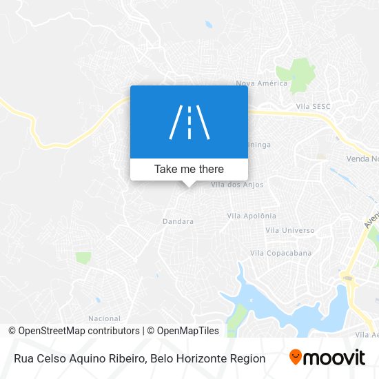 Rua Celso Aquino Ribeiro map
