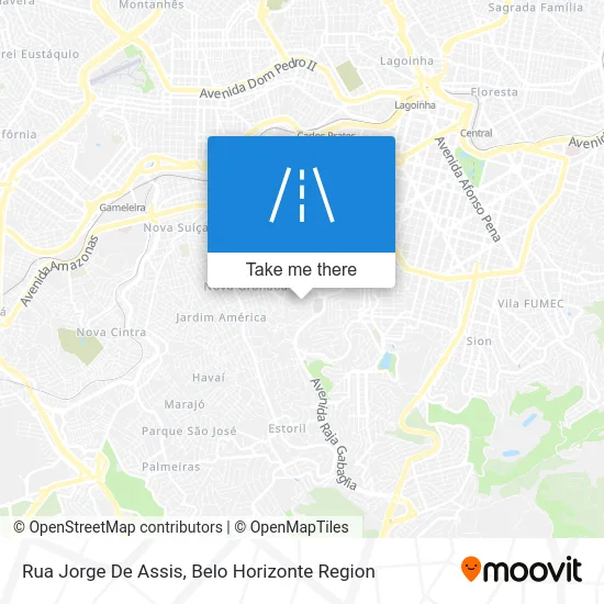Rua Jorge De Assis map