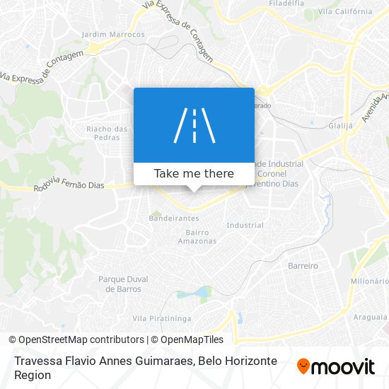 Travessa Flavio Annes Guimaraes map