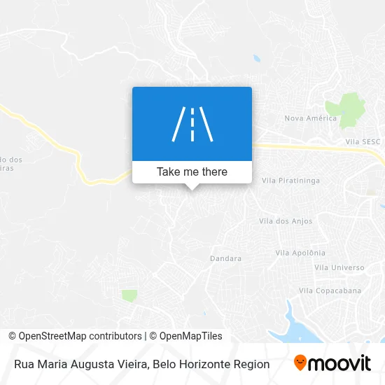 Rua Maria Augusta Vieira map