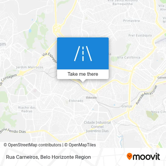 Rua Carneiros map