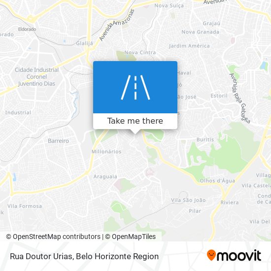 Rua Doutor Urias map