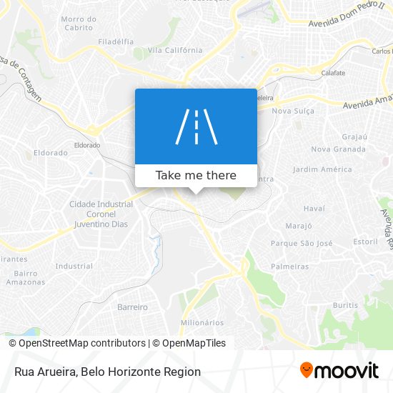 Rua Arueira map