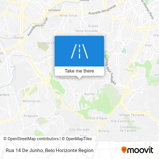 Rua 14 De Junho map