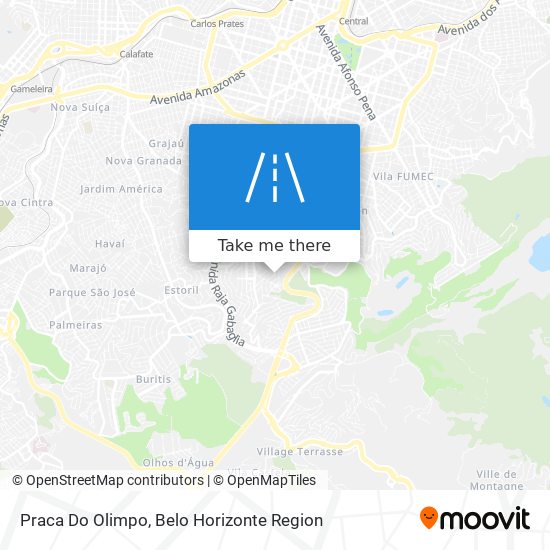 Praca Do Olimpo map