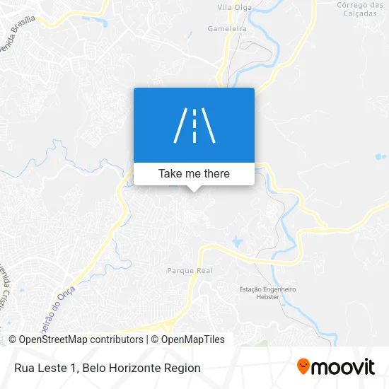 Rua Leste 1 map