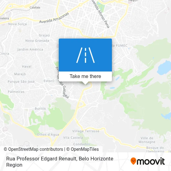 Rua Professor Edgard Renault map