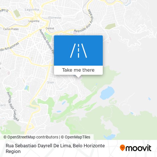 Mapa Rua Sebastiao Dayrell De Lima