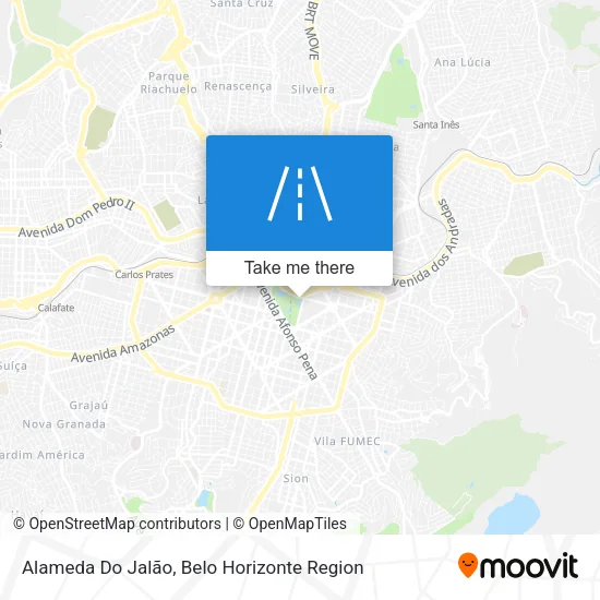 Alameda Do Jalão map