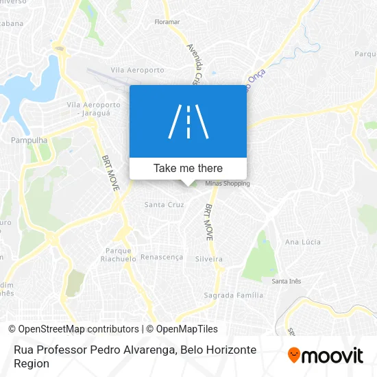 Rua Professor Pedro Alvarenga map