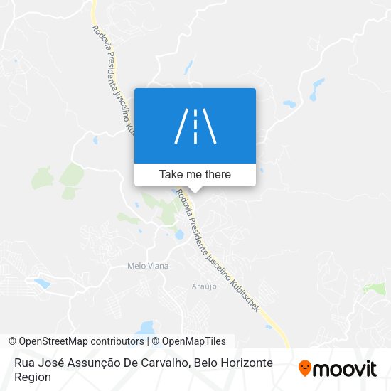 Rua José Assunção De Carvalho map