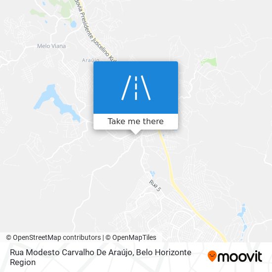 Rua Modesto Carvalho De Araújo map