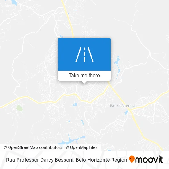 Rua Professor Darcy Bessoni map