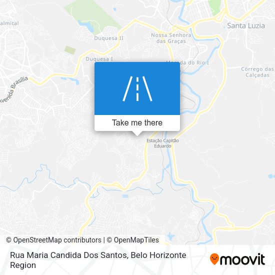 Rua Maria Candida Dos Santos map