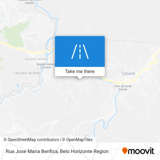Rua Jose Maria Benfica map