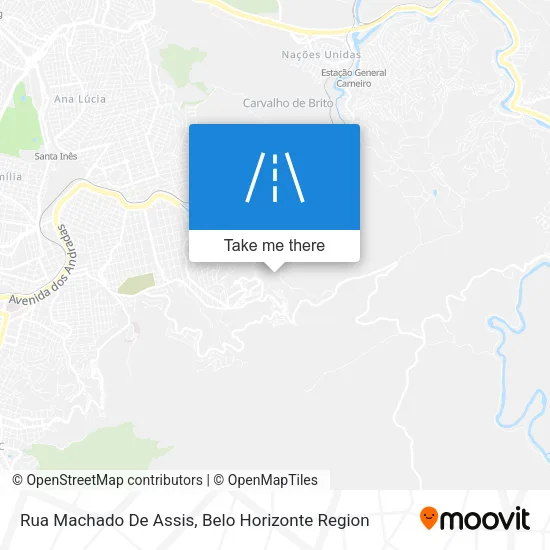Rua Machado De Assis map