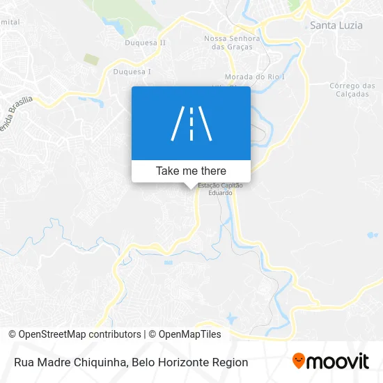 Rua Madre Chiquinha map