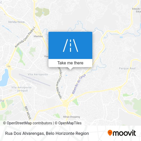 Rua Dos Alvarengas map