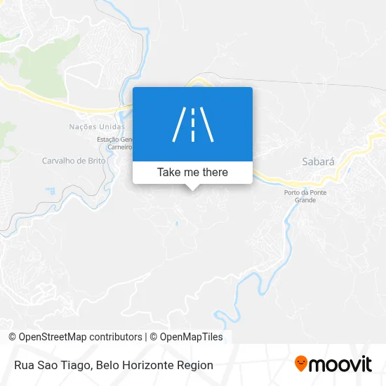 Rua Sao Tiago map