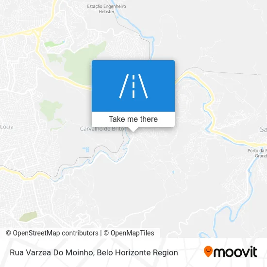 Rua Varzea Do Moinho map