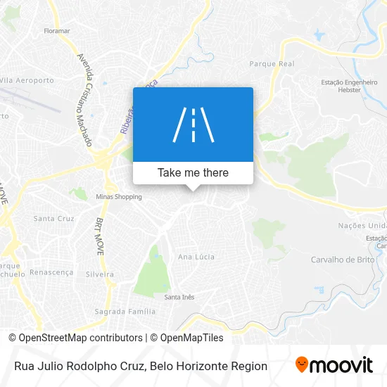 Rua Julio Rodolpho Cruz map
