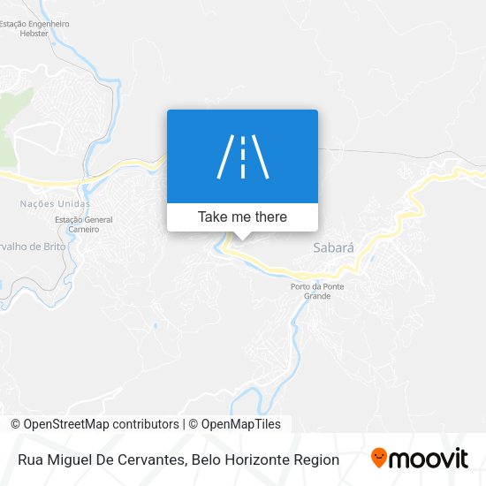 Rua Miguel De Cervantes map