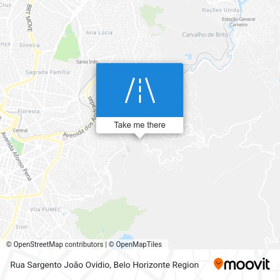 Rua Sargento João Ovidio map