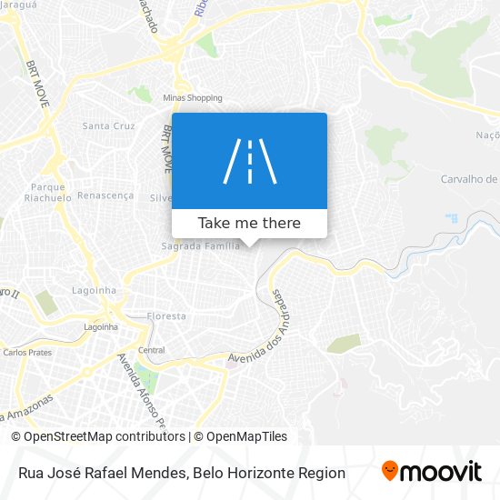 Rua José Rafael Mendes map