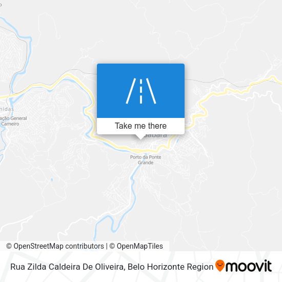 Rua Zilda Caldeira De Oliveira map