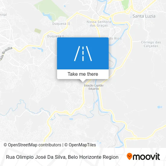 Rua Olimpio José Da Silva map