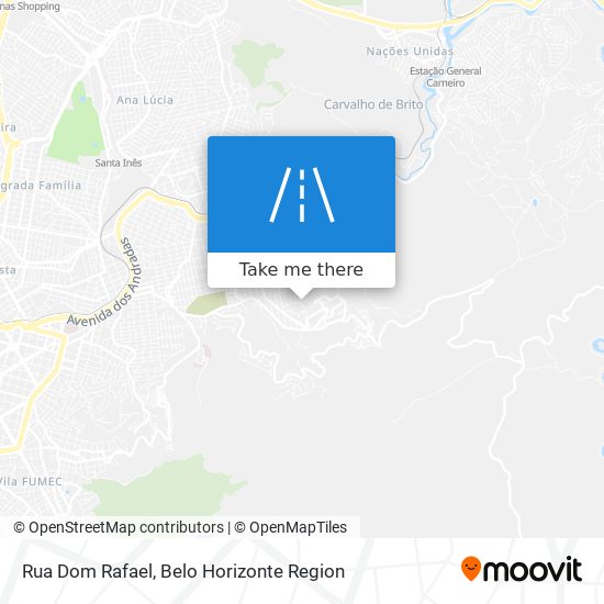 Rua Dom Rafael map