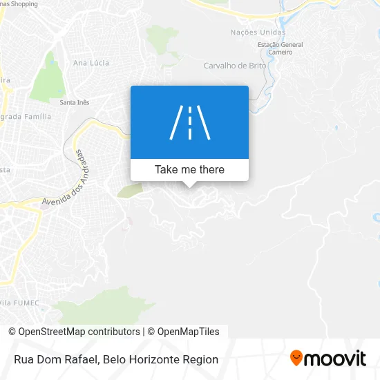 Rua Dom Rafael map
